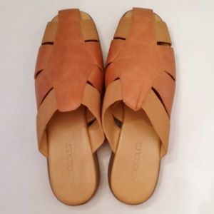AEROSOLES Leather Slip-ons Mules Fisherman Sandals
